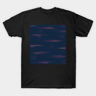 Synthwave Lines of the Past T-Shirt